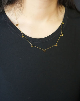 The Golden Butterflies of Jannah - Necklace